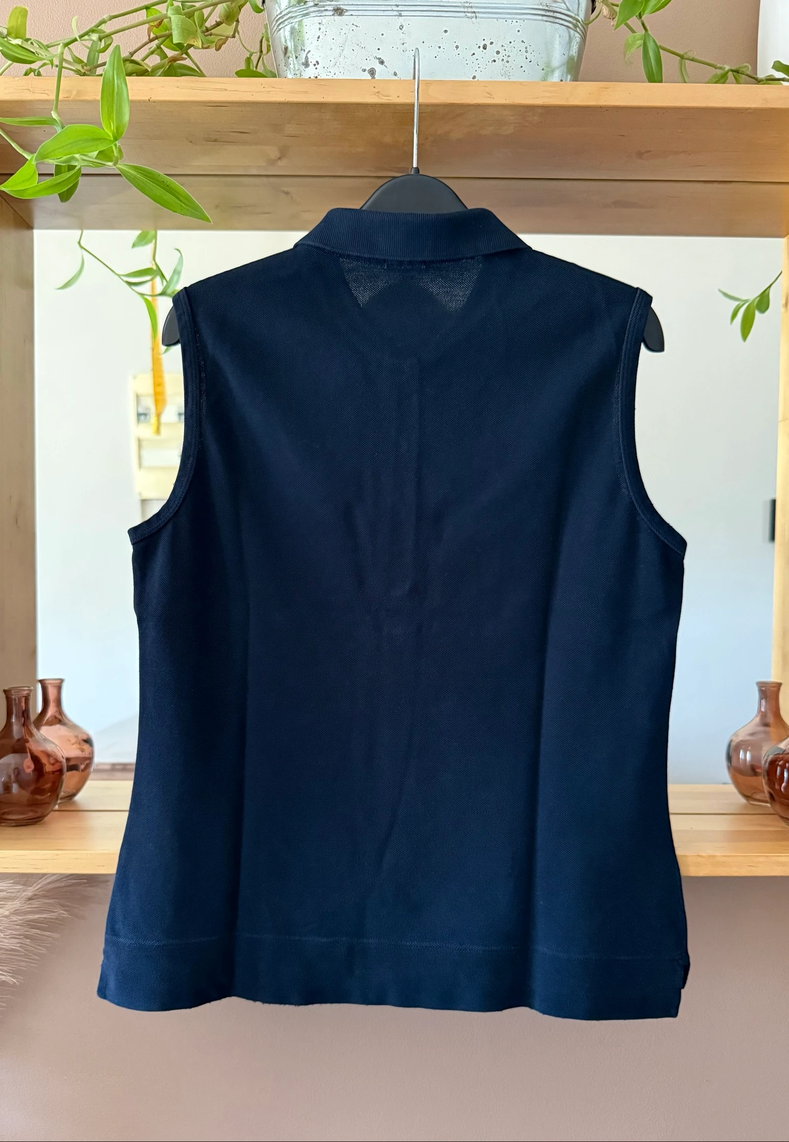 Playlife Sleeveless Women's Polo Navy Blue – Estimated Size S – photo 2